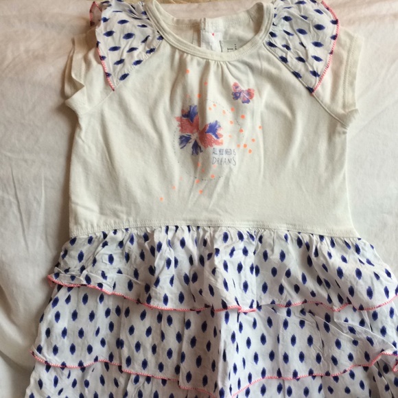 Jean Bourget Other - Ruffles dress with matching cropped leggings.